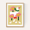 Duck Family Mother