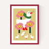 Duck Family Mother