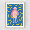 Monkey Bananas Narrow Oak Frame