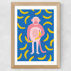 Monkey Bananas Wide Oak Frame