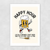 Happy Hour Craft Beer Unframed Print