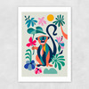 Monkey Unframed Print