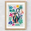 Monkey Wide Oak Frame