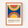 Bauhaus Rainbow by Luxe Poster Co
