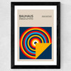 Bauhaus Target Wide Black Frame
