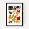 Borough Market by Luxe Poster Co