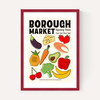 Borough Market by Luxe Poster Co