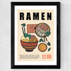Japanese Ramen Wide Black Frame