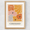 Flower Market Marrakesh Wide Oak Frame