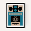 Mid Century Geometric Bauhaus