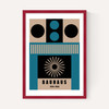 Mid Century Geometric Bauhaus