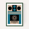 Mid Century Geometric Bauhaus