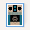 Mid Century Geometric Bauhaus
