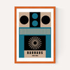 Mid Century Geometric Bauhaus
