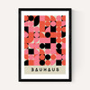 Pink And Black Bauhaus