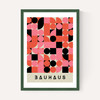 Pink And Black Bauhaus