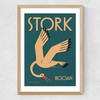 Stork Medium Oak Frame