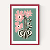Floral Stripe
