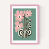 Floral Stripe