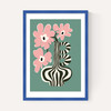 Floral Stripe