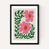 Fun Fern And Pink Poppy