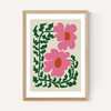 Fun Fern And Pink Poppy