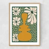 Happy Retro Flower Vase II