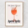 Aperol by HollieGraphik Narrow Oak Frame