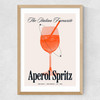 Aperol by HollieGraphik Medium Oak Frame