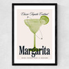 Margarita by HollieGraphik Medium Black Frame
