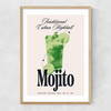 Mojito by HollieGraphik Narrow Oak Frame