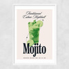 Mojito by HollieGraphik Narrow White Frame