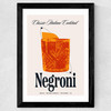 Negroni by HollieGraphik Wide Black Frame