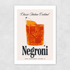Negroni by HollieGraphik Unframed Print