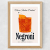 Negroni by HollieGraphik Wide Oak Frame