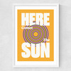 Sun Medium White Frame
