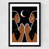 Eclipse by Wild Suga Medium Black Frame