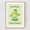Easy Peasy Lemon Squeezy Narrow Oak Frame