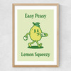 Easy Peasy Lemon Squeezy Medium Oak Frame