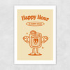 Happy Hour Is Every Hour Unframed Print