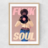 Funk & Soul Narrow Oak Frame