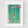 Japan Ramen Medium White Frame