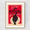 Le Chat Maison Narrow Oak Frame