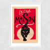 Le Chat Maison Narrow White Frame