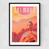 Ski Mars Narrow Black Frame