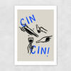 Cin Cin by SimplyExtraJordanary Unframed Print