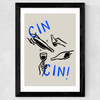 Cin Cin by SimplyExtraJordanary Wide Black Frame