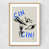 Cin Cin by SimplyExtraJordanary Narrow Oak Frame
