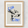 Cin Cin by SimplyExtraJordanary Wide Oak Frame