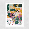 Groovy Girl Narrow White Frame